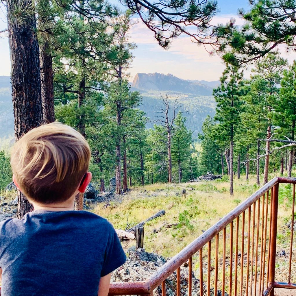 Wide open, scary spaces all the way to Mount Rushmore