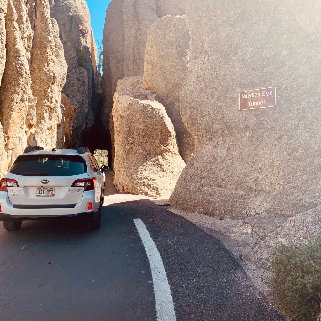 Wide open, scary spaces all the way to Mount Rushmore