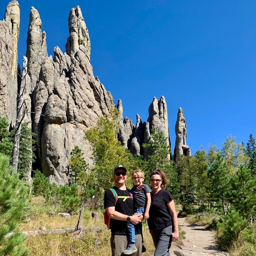 Wide open, scary spaces all the way to Mount Rushmore