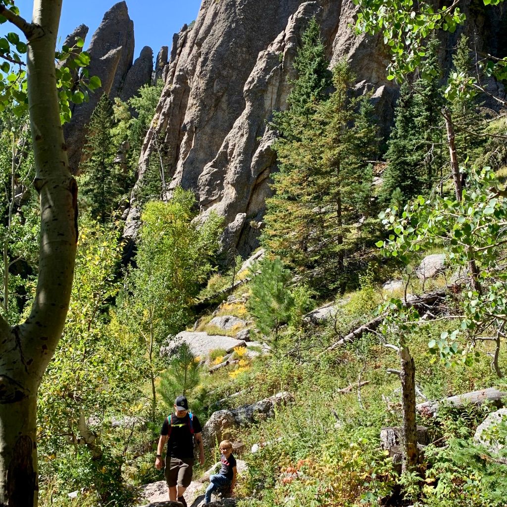 Wide open, scary spaces all the way to Mount Rushmore