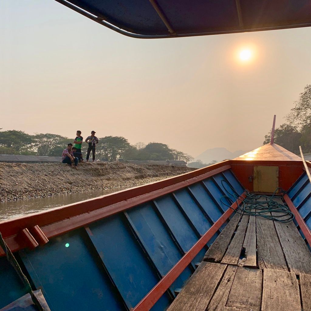 Chiang Rai in a long-tail boat nutshell